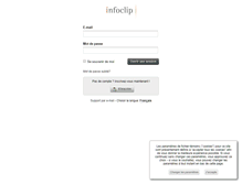 Tablet Screenshot of emailing.infoclip.fr